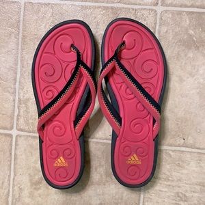 Adidas flip flops